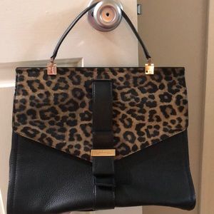 Kate Spade cheetah satchel